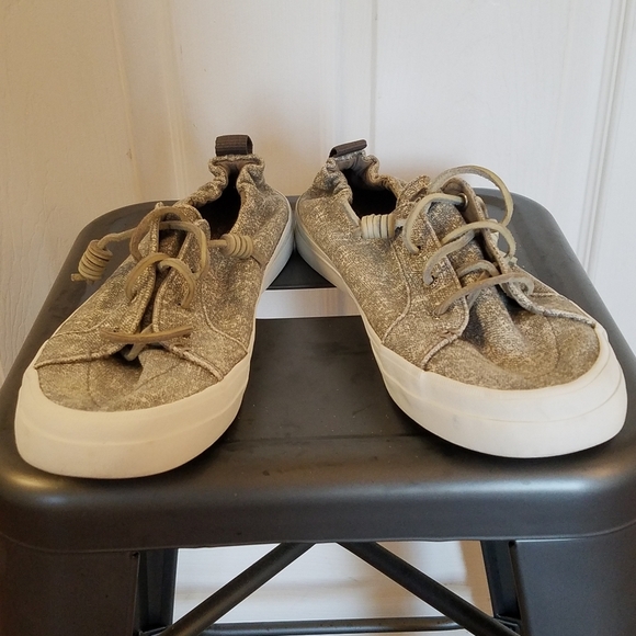 Sperry Women's  Top Sider  Gray White  Size 10 - Picture 2 of 15